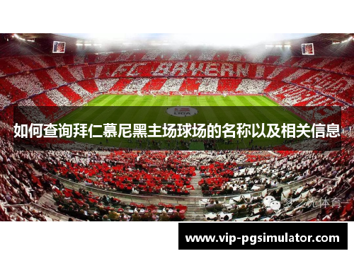 如何查询拜仁慕尼黑主场球场的名称以及相关信息